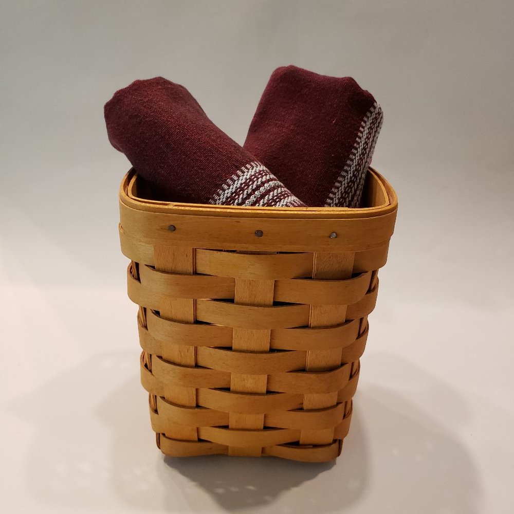 2001 Longaberger Small Spoon Basket